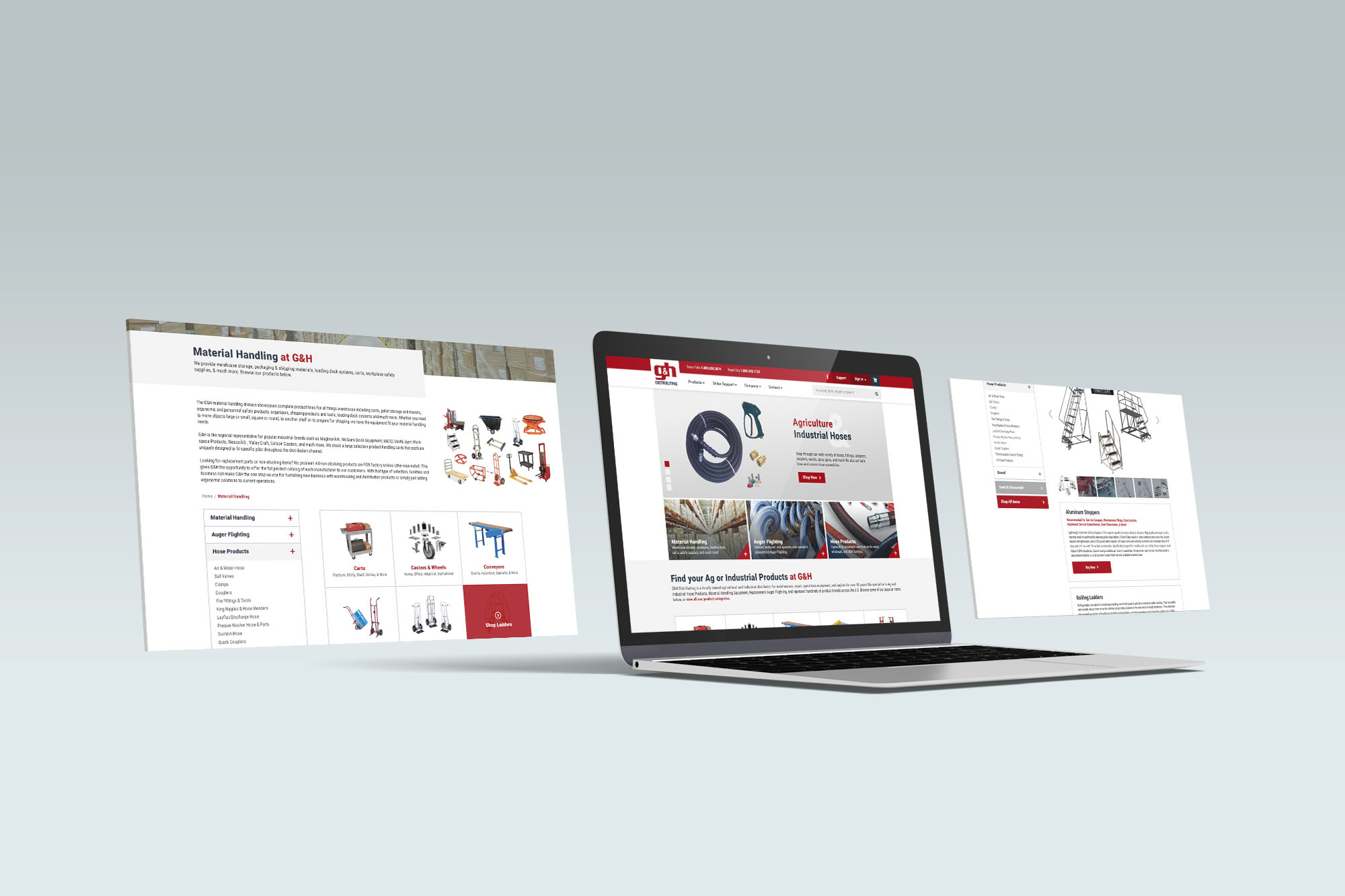 eCommerce Mockup Screens