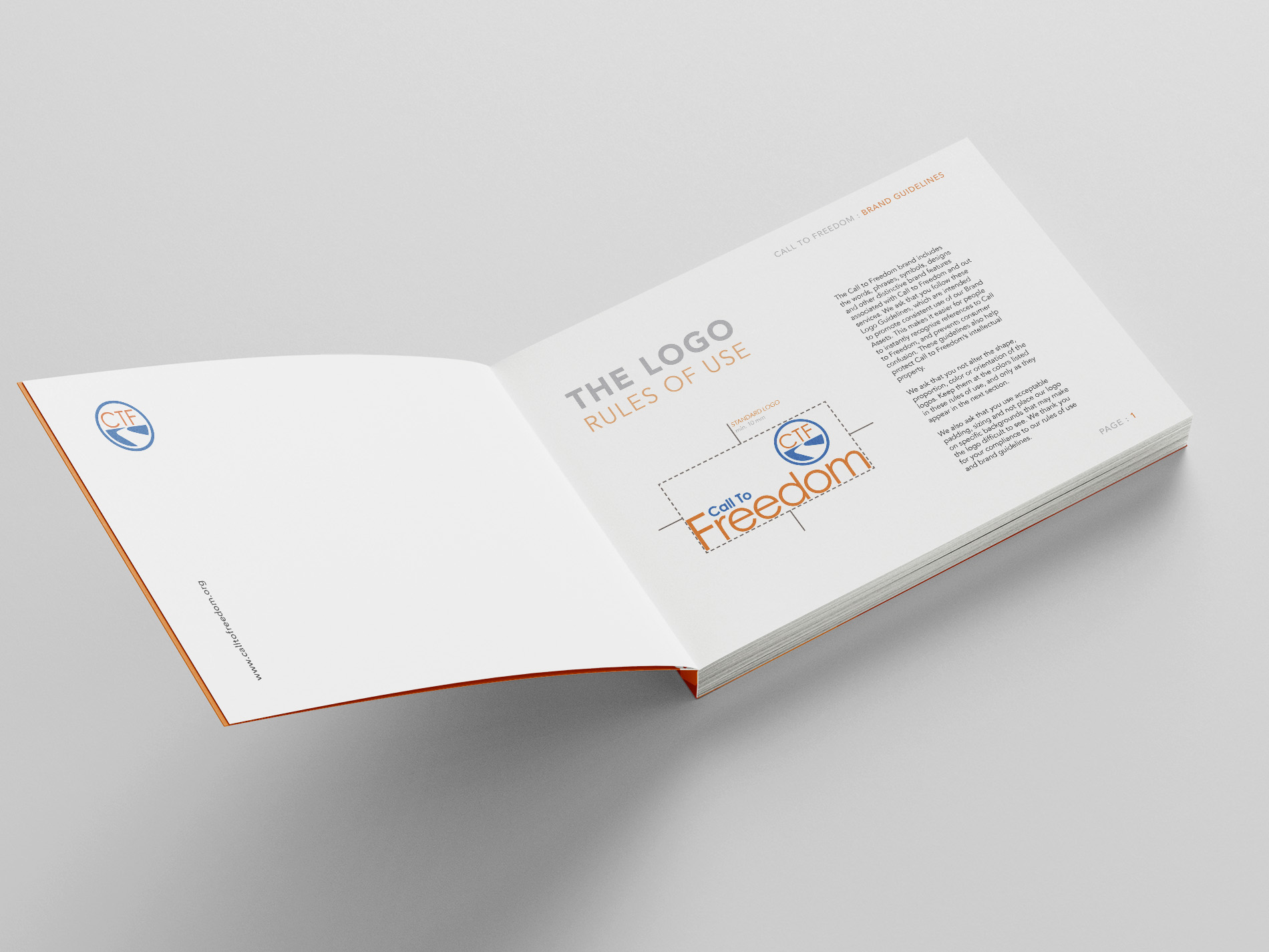 Call to Freedom Brand Guide