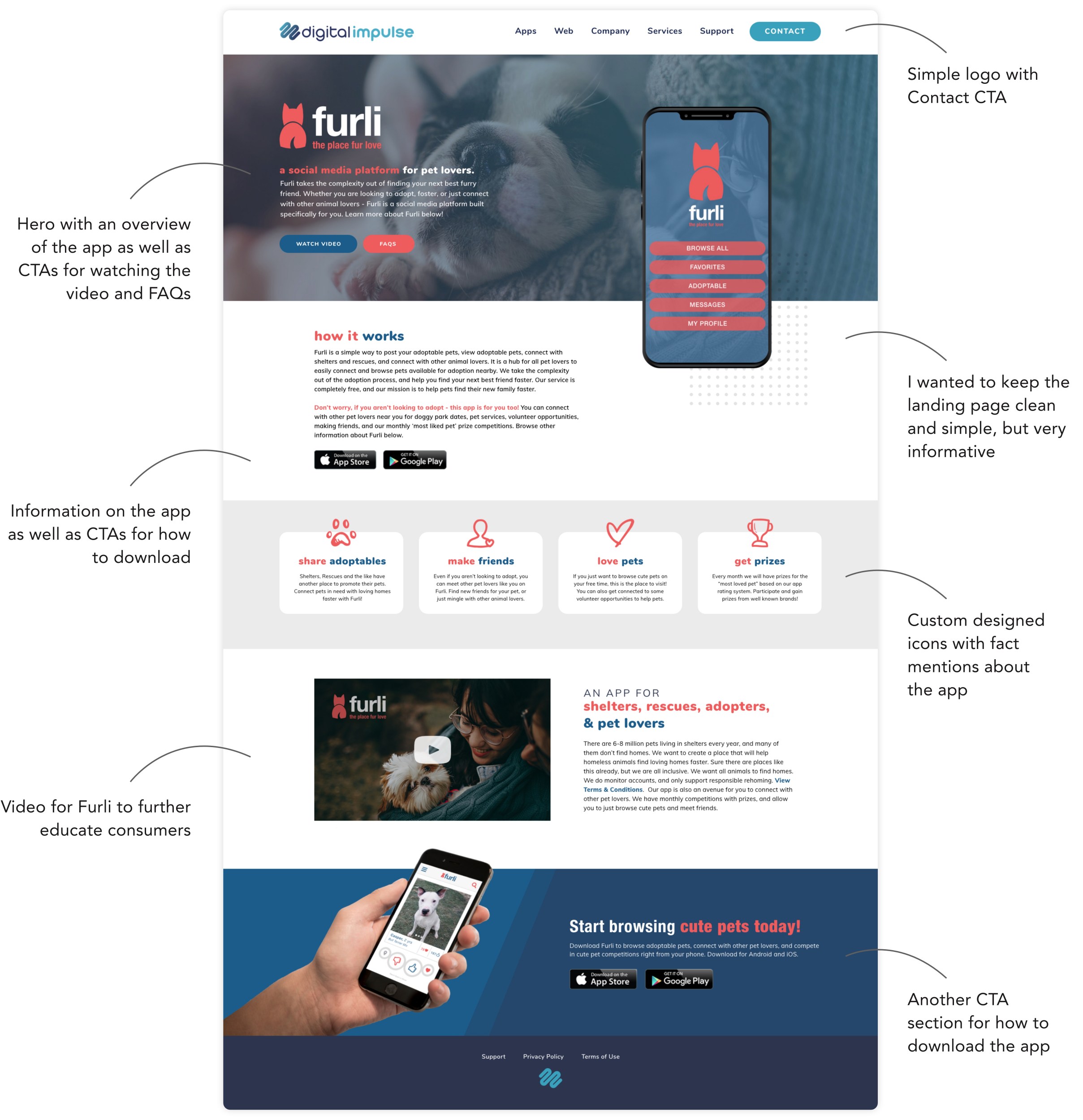 Furli Landing Page Walkthrough