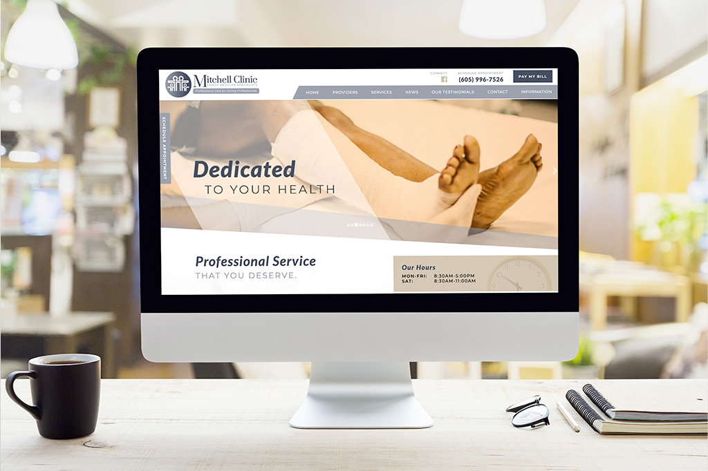 Mitchell Clinic Mockup