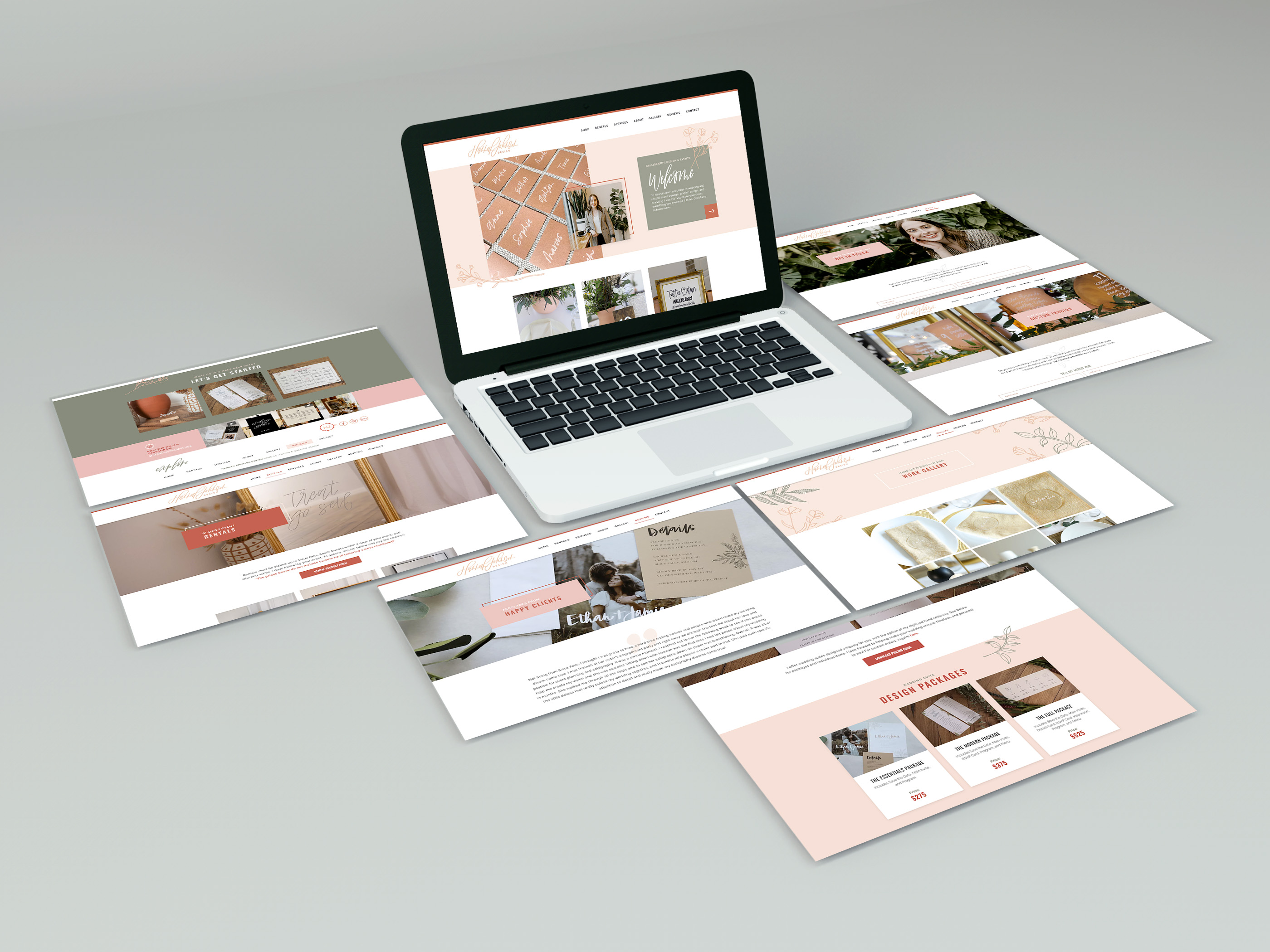 Hannah Johnson Design Multiple Screens